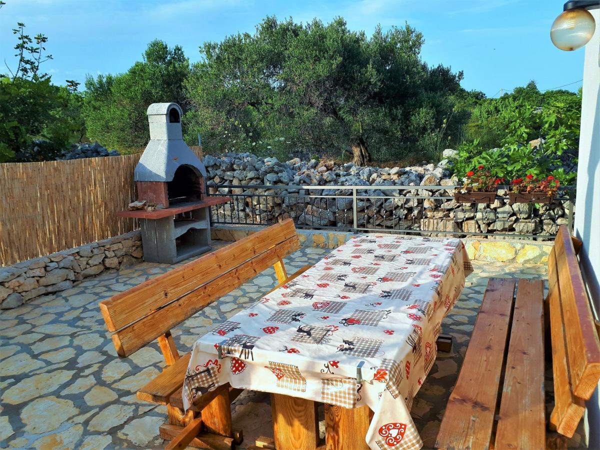 Anas Lagoon Holiday House With Pool At Azure Beach Drvenik Mali Exterior photo